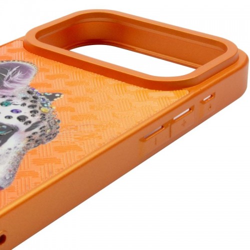Чохол TPU+PC Crystal Hunt with Magnetic Fit для Apple iPhone 17 Pro (6.3") Orange