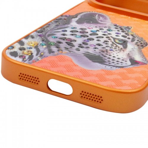 Чохол TPU+PC Crystal Hunt with Magnetic Fit для Apple iPhone 17 Pro (6.3") Orange
