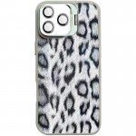 Чохол TPU+PC Wild Leopard with Magnetic Fit and Lens для Apple iPhone 15 Pro Max (6.7") Grey