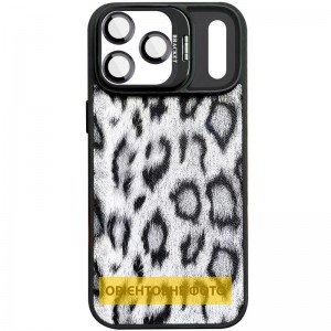 Чохол TPU+PC Wild Leopard with Magnetic Fit and Lens для Apple iPhone 17 Air (6.5") Black
