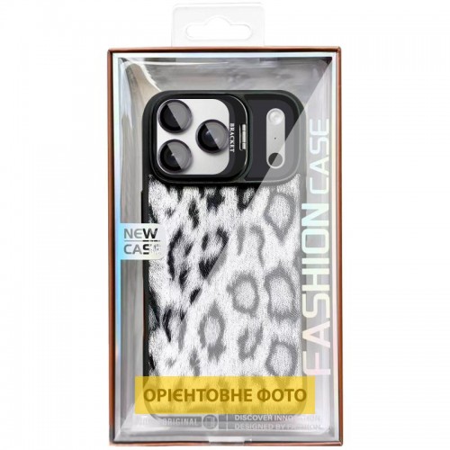 Чохол TPU+PC Wild Leopard with Magnetic Fit and Lens для Apple iPhone 17 Air (6.5") Black