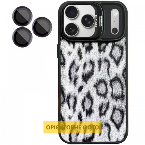 Чохол TPU+PC Wild Leopard with Magnetic Fit and Lens для Apple iPhone 17 Air (6.5") Black