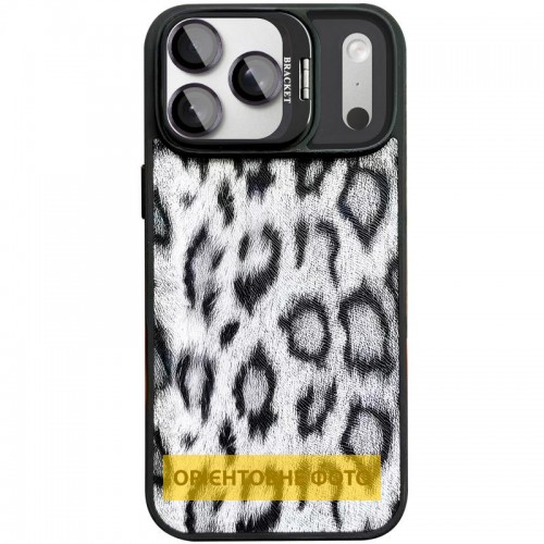 Чохол TPU+PC Wild Leopard with Magnetic Fit and Lens для Apple iPhone 17 Air (6.5") Black