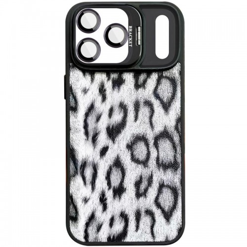 Чохол TPU+PC Wild Leopard with Magnetic Fit and Lens для Apple iPhone 17 Pro (6.3") Black
