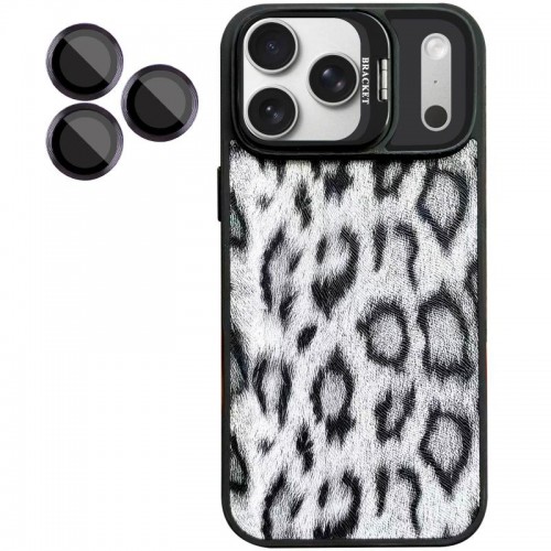 Чохол TPU+PC Wild Leopard with Magnetic Fit and Lens для Apple iPhone 17 Pro (6.3") Black