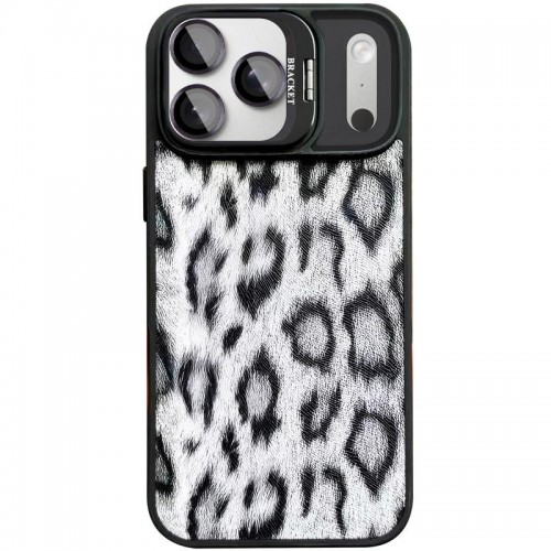 Чохол TPU+PC Wild Leopard with Magnetic Fit and Lens для Apple iPhone 17 Pro (6.3") Black