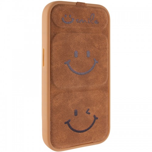 Чехол TPU Panel Stand для Apple iPhone 15 Pro (6.1") Soft Smile