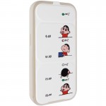 Чохол TPU Panel Stand для Apple iPhone 15 Pro Max (6.7") Battery Mood