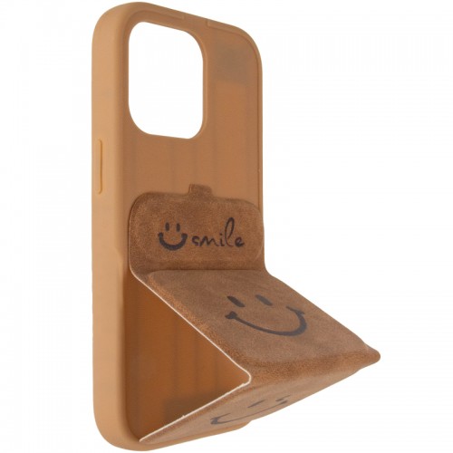 Чохол TPU Panel Stand для Apple iPhone 15 Pro Max (6.7") Soft Smile