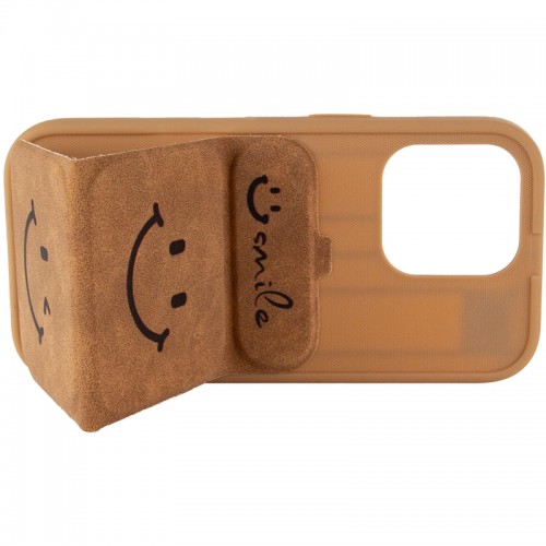 Чохол TPU Panel Stand для Apple iPhone 15 Pro Max (6.7") Soft Smile