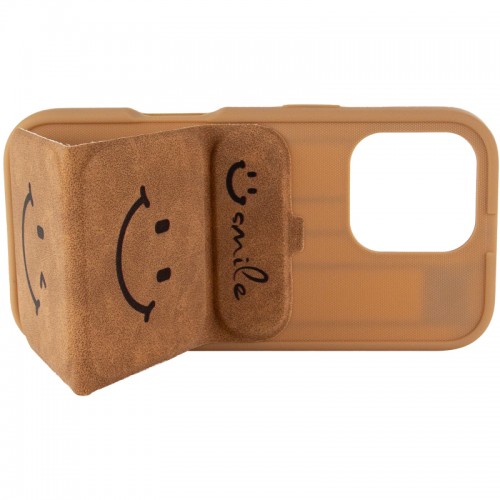 Чехол TPU Panel Stand для Apple iPhone 16 Pro Max (6.9") Soft Smile