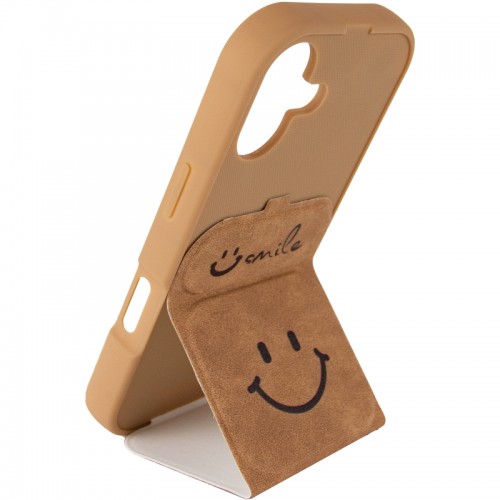 Чехол TPU Panel Stand для Apple iPhone 17 (6.3") Soft Smile