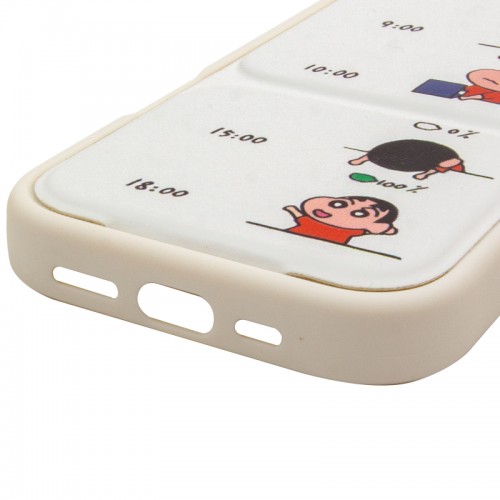 Чехол TPU Panel Stand для Apple iPhone 17 Pro (6.3") Battery Mood