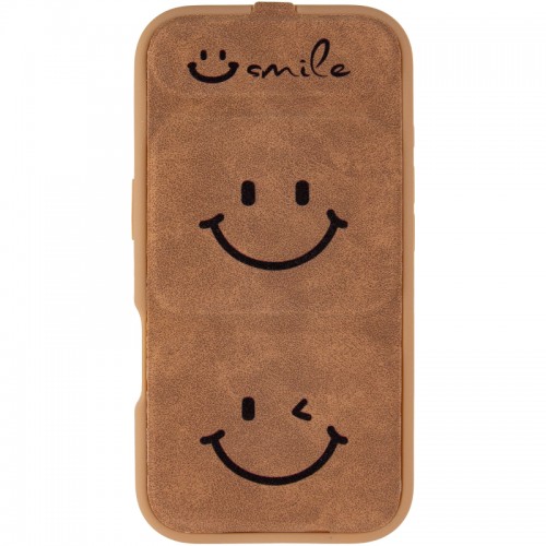 Чехол TPU Panel Stand для Apple iPhone 17 Pro (6.3") Soft Smile