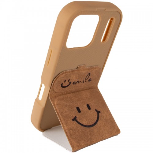 Чехол TPU Panel Stand для Apple iPhone 17 Pro (6.3") Soft Smile