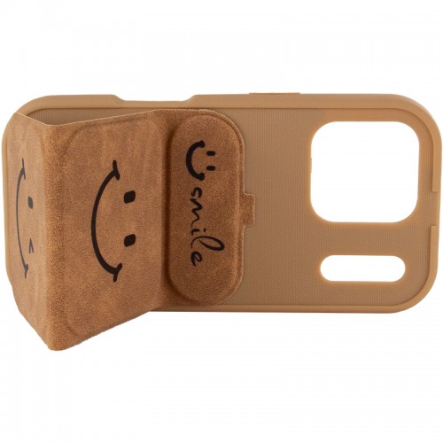 Чехол TPU Panel Stand для Apple iPhone 17 Pro (6.3") Soft Smile