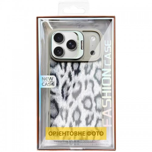 Чехол TPU+PC Wild Leopard with Magnetic Fit для Apple iPhone 17 Air (6.5") Серый