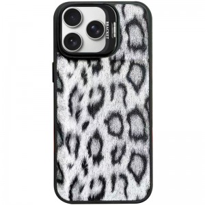 Чохол TPU+PC Wild Leopard with Magnetic Fit для Apple iPhone 16 Pro Max (6.9") Black