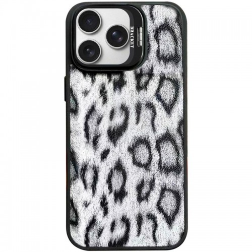 Чохол TPU+PC Wild Leopard with Magnetic Fit для Apple iPhone 16 Pro Max (6.9") Black
