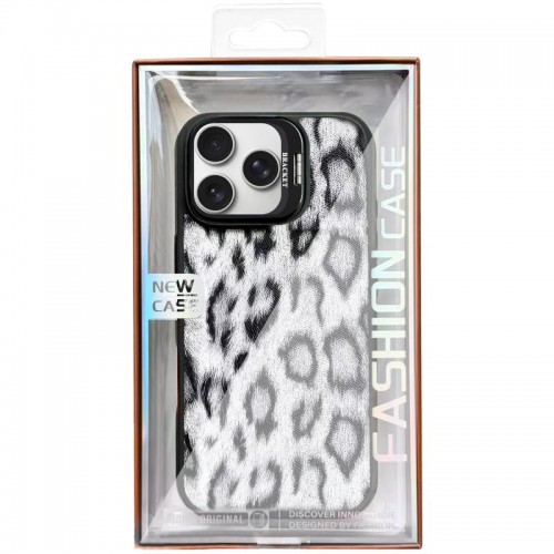 Чохол TPU+PC Wild Leopard with Magnetic Fit для Apple iPhone 16 Pro Max (6.9") Black