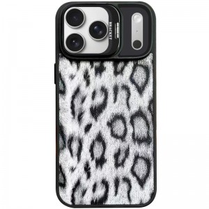 Чохол TPU+PC Wild Leopard with Magnetic Fit для Apple iPhone 15 Pro Max (6.7") Black