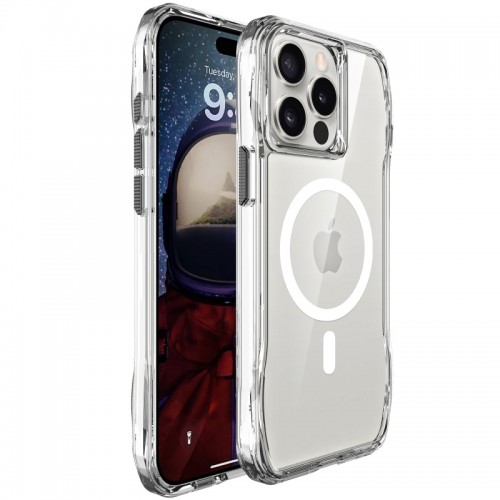 Чохол TPU Space Octagon with MagSafe для Apple iPhone 15 Pro Max (6.7") Clear