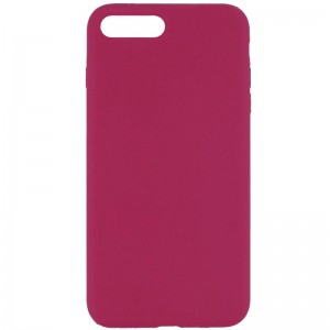 Чехол Silk Full Protective (AA) NO LOGO для Apple iPhone 7 plus / 8 plus (5.5") Красный / Rose Red