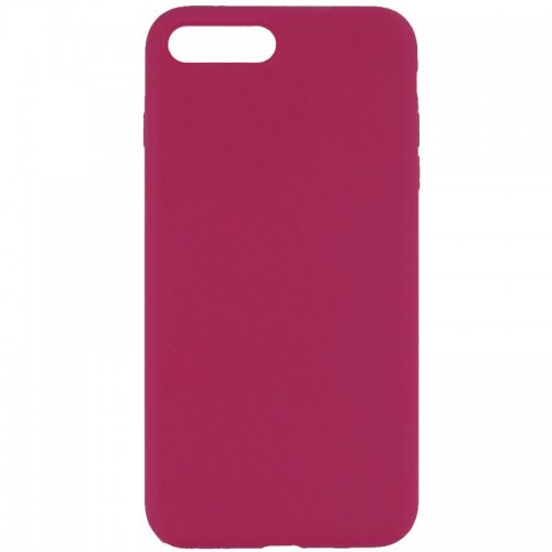 Чохол Silk Full Protective (AA) NO LOGO для Apple iPhone 7 plus / 8 plus (5.5") Червоний / Rose Red