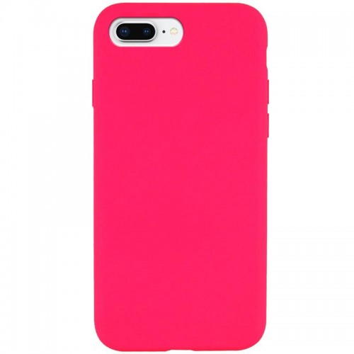 Чохол Silk Full Protective (AA) NO LOGO для Apple iPhone 7 plus / 8 plus (5.5") Рожевий / Barbie pink