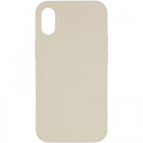 Чохол Silk Full Protective (AA) NO LOGO для Apple iPhone X / XS (5.8") Бежевий / Antique White