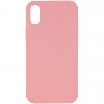 Чохол Silk Full Protective (AA) NO LOGO для Apple iPhone X / XS (5.8") Рожевий / Pink