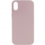 Чохол Silk Full Protective (AA) NO LOGO для Apple iPhone X / XS (5.8") Сірий / Lavender