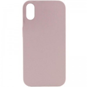 Чехол Silk Full Protective (AA) БЕЗ ЛОГО для Apple iPhone X / XS (5.8") Серый / Lavender