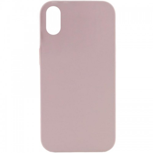 Чохол Silk Full Protective (AA) NO LOGO для Apple iPhone X / XS (5.8") Сірий / Lavender