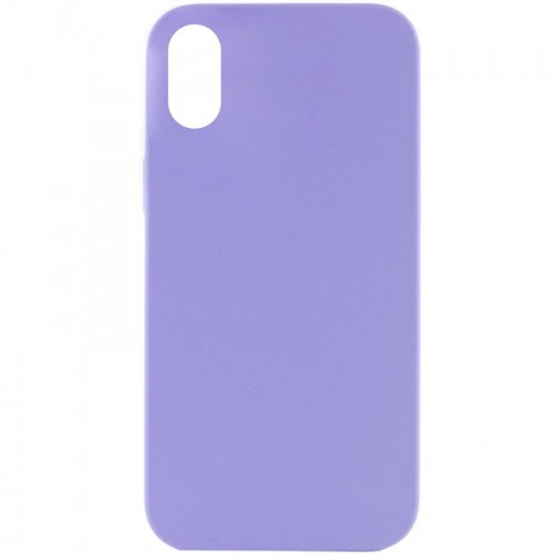 Чохол Silk Full Protective (AA) NO LOGO для Apple iPhone X / XS (5.8") Бузковий / Dasheen