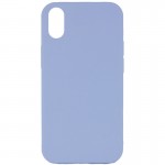 Чохол Silk Full Protective (AA) NO LOGO для Apple iPhone XR (6.1") Блакитний / Lilac Blue