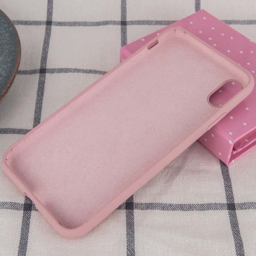 Чохол Silk Full Protective (AA) NO LOGO для Apple iPhone XR (6.1") Рожевий / Pink Sand