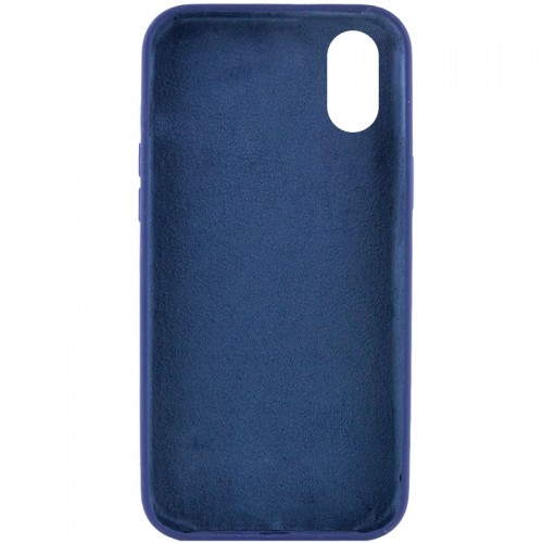 Чохол Silk Full Protective (AA) NO LOGO для Apple iPhone XR (6.1") Синій / Deep navy