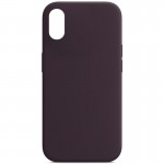Чохол Silk Full Protective (AA) NO LOGO для Apple iPhone XR (6.1") Фіолетовий / Elderberry