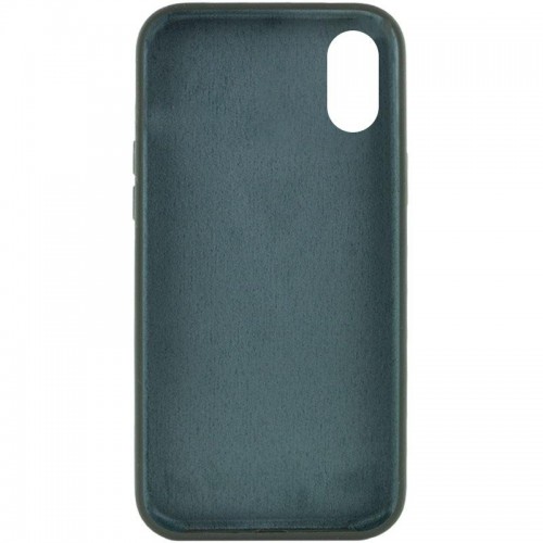Чохол Silk Full Protective (AA) NO LOGO для Apple iPhone XS Max (6.5") Зелений / Cyprus Green