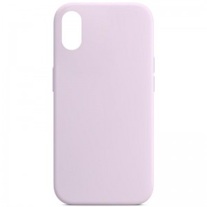 Чехол Silk Full Protective (AA) NO LOGO для Apple iPhone XS Max (6.5") Сиреневый / Lilac
