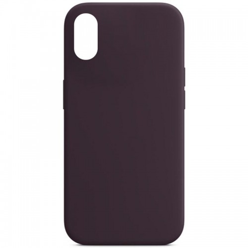 Чохол Silk Full Protective (AA) NO LOGO для Apple iPhone XS Max (6.5") Фіолетовий / Elderberry