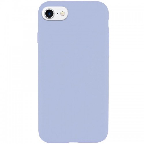Чохол Silk Full Protective (AA) NO LOGO для Apple iPhone SE (2020) / 7 / 8 (4.7") Блакитний / Lilac Blue