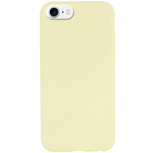 Чохол Silk Full Protective (AA) NO LOGO для Apple iPhone SE (2020) / 7 / 8 (4.7") Жовтий / Mellow Yellow