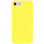 Чохол Silk Full Protective (AA) NO LOGO для Apple iPhone SE (2020) / 7 / 8 (4.7") Жовтий / Yellow