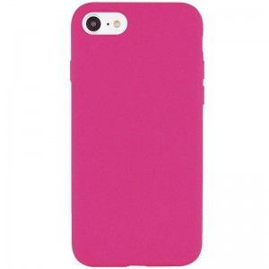 Чехол Silk Full Protective (AA) NO LOGO для Apple iPhone SE (2020) / 7 / 8 (4.7") Малиновый / Dragon Fruit