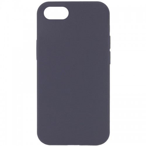 Чохол Silk Full Protective (AA) NO LOGO для Apple iPhone SE (2020) / 7 / 8 (4.7") Сірий / Dark Gray