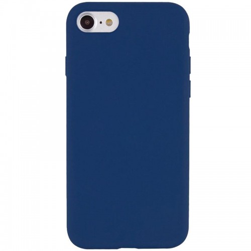 Чохол Silk Full Protective (AA) NO LOGO для Apple iPhone SE (2020) / 7 / 8 (4.7") Синій / Deep navy