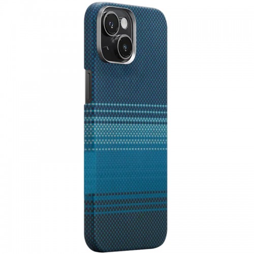Чохол PC Carbon Protection Slim with MagSafe для Apple iPhone 15 (6.1") Blue