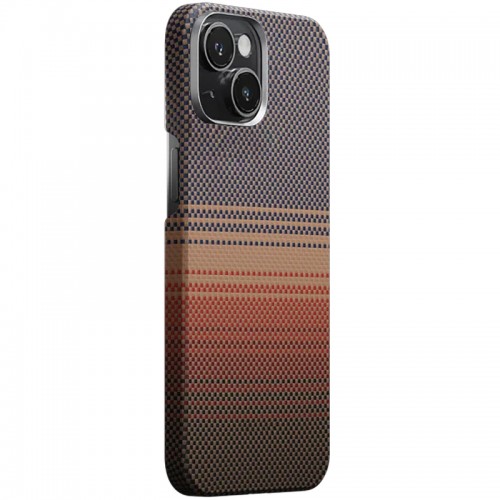 Чохол PC Carbon Protection Slim with MagSafe для Apple iPhone 15 (6.1") Red